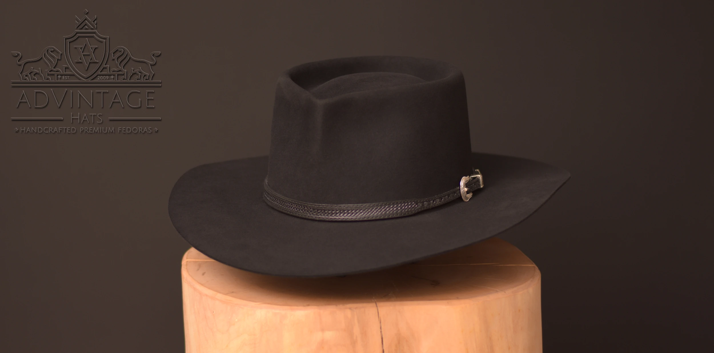 Hitman Western Signature Cowboy Hut aus 100% Biberfilz / 100x
