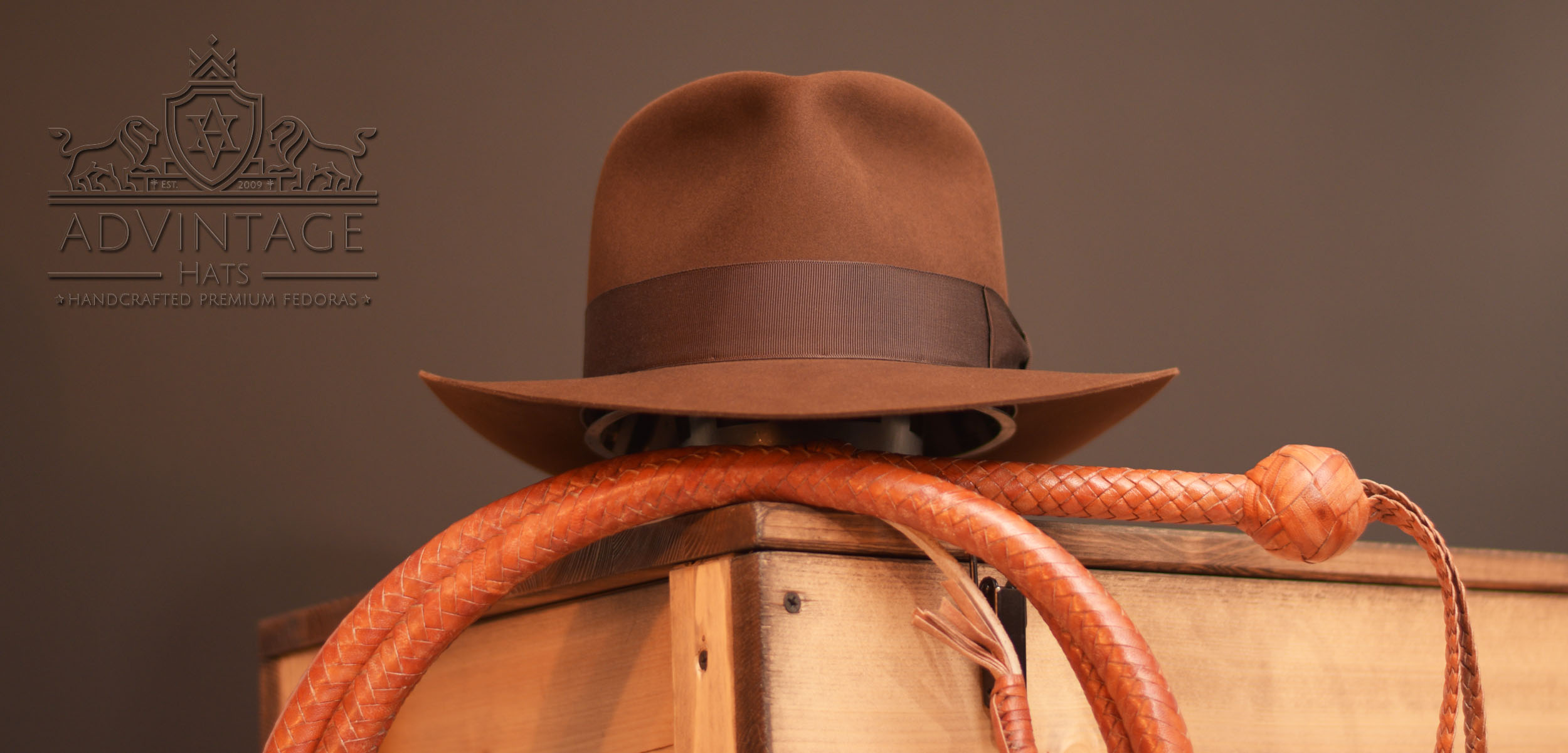 Destiny Fedora Hut - MasterPiece Version aus 100% Biberfilz