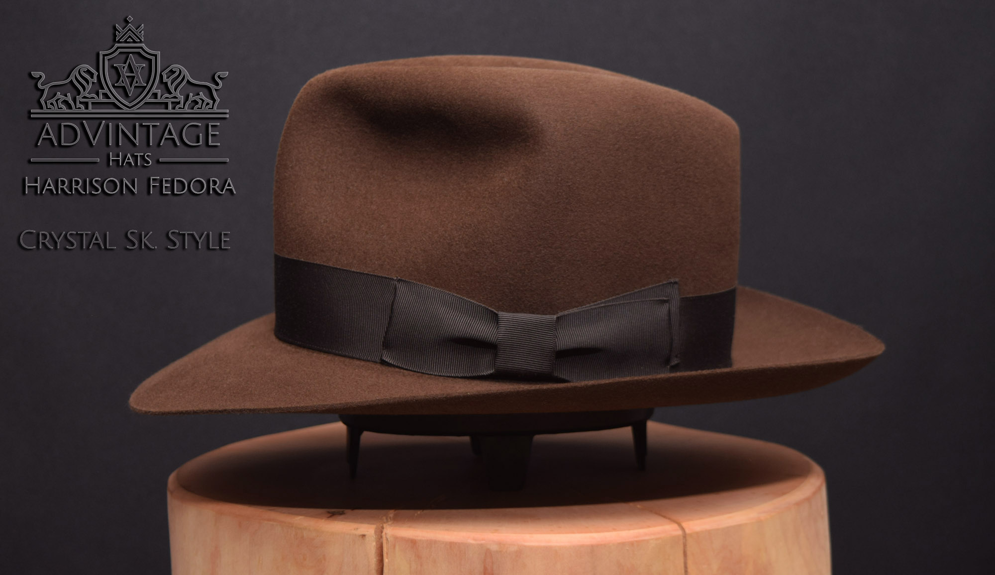 Harrison Fedora Hat – True-Sable Edition | adVintage