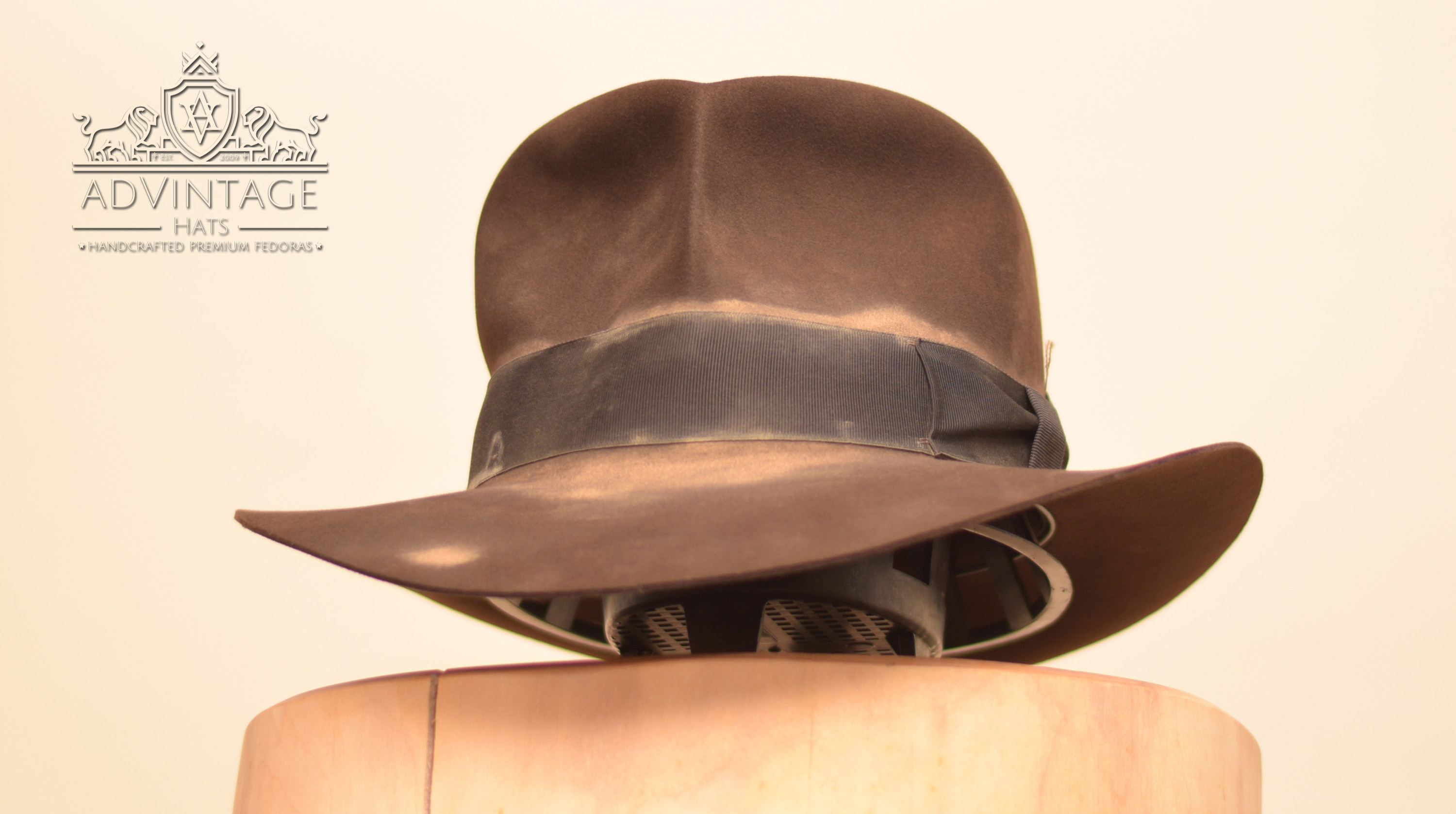 Hero Streets of Cairo Fedora Hut - Premium Version aus 100% Biberfilz