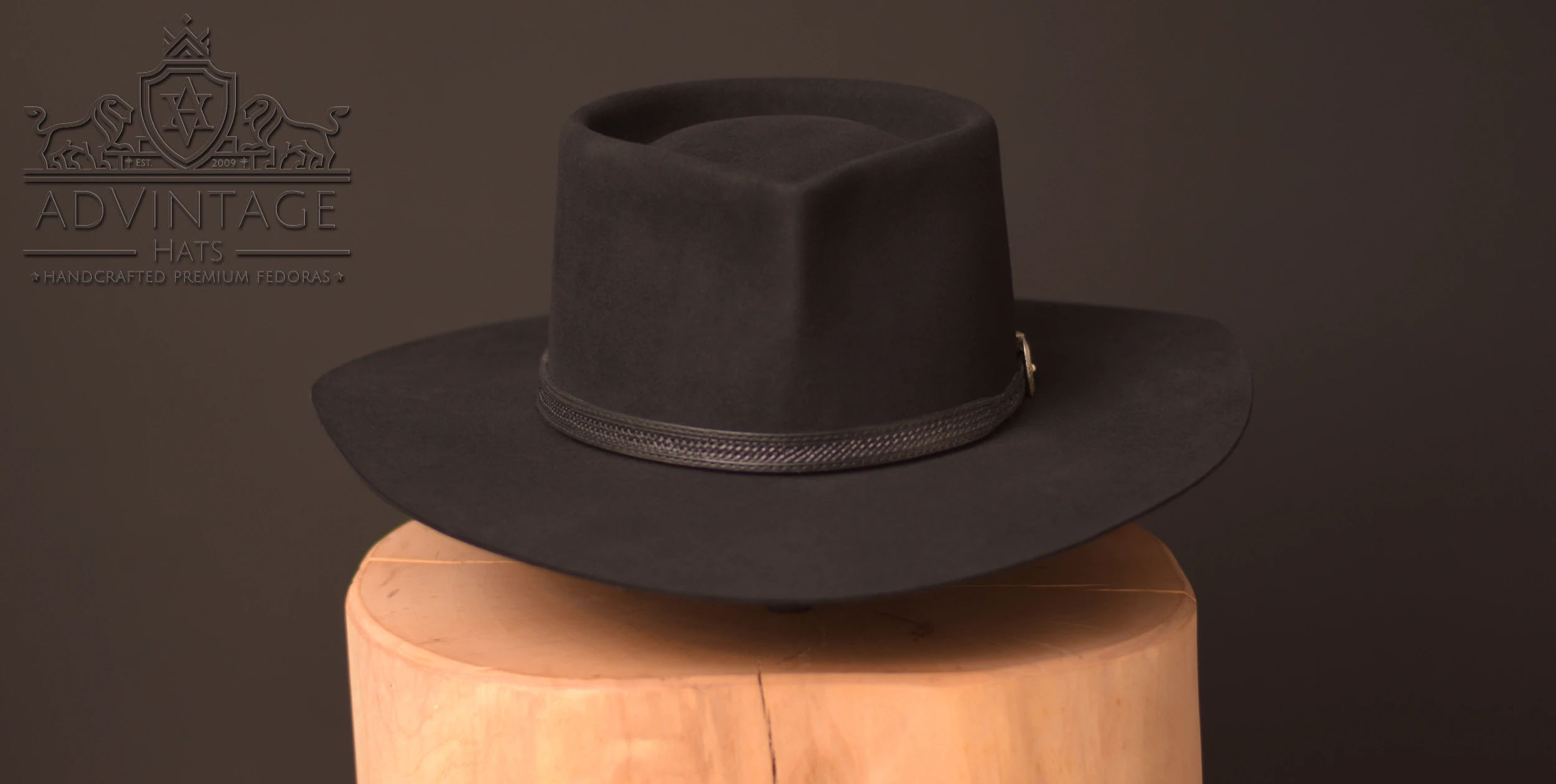 Hitman Western Signature Cowboy Hut aus 100% Biberfilz / 100x