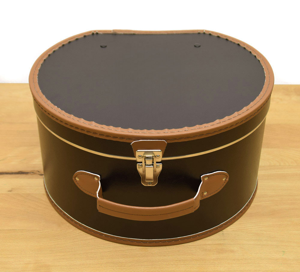 Hutkoffer von adVintage mit Einlage