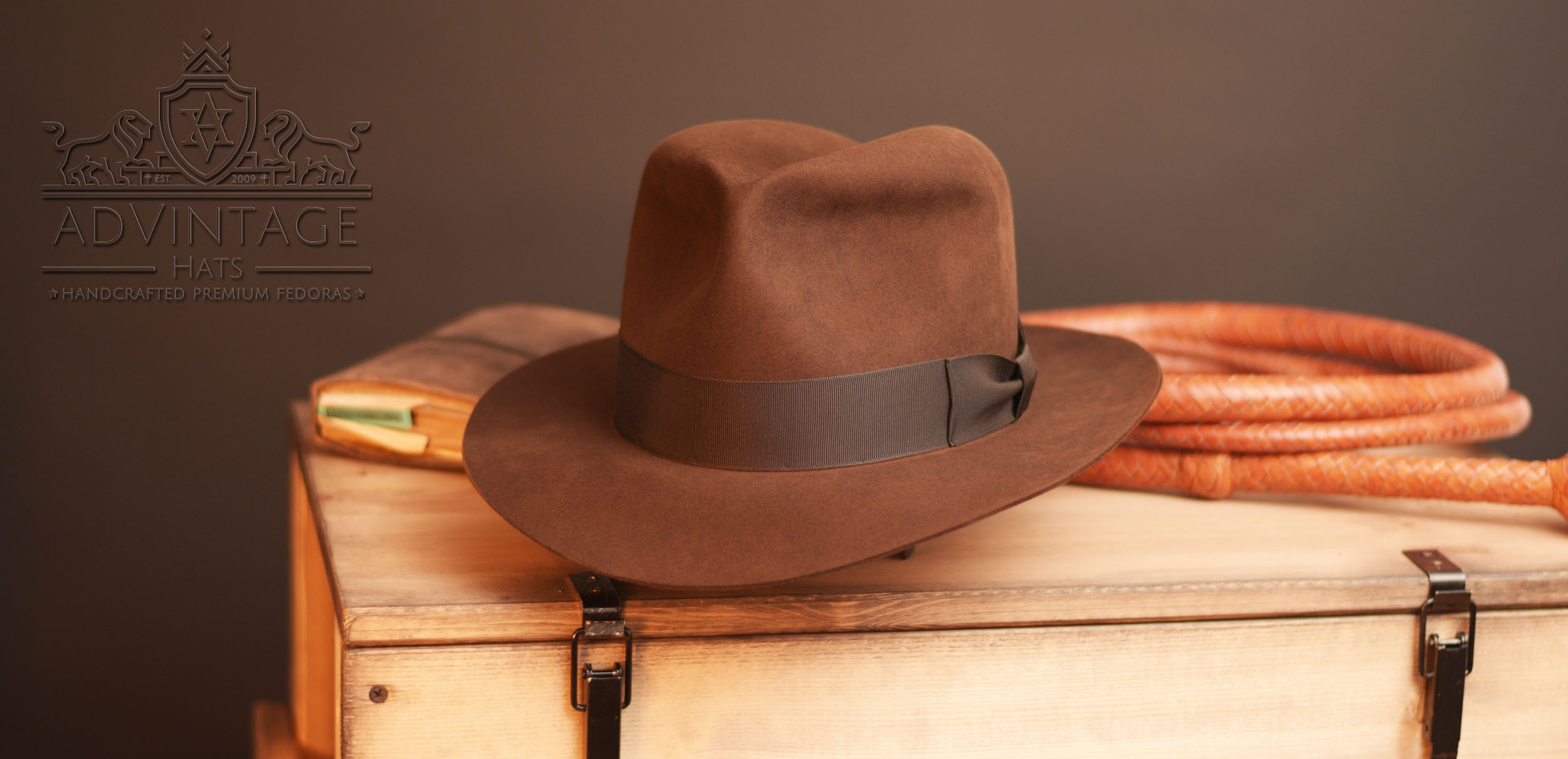 CS Hero MasterPiece Fedora Hut - 100% Biberfilz / 100x