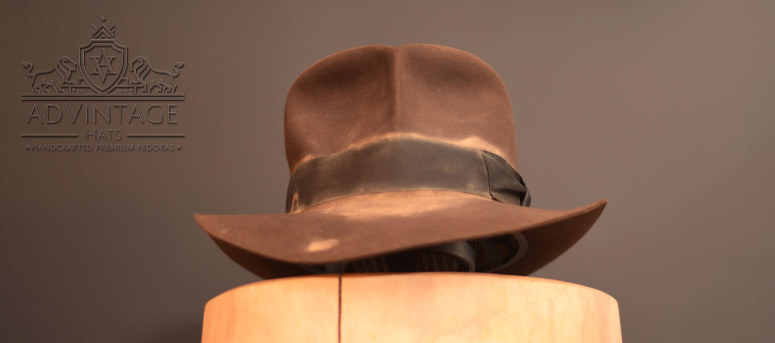 Hero Streets of Cairo Fedora Hut - Premium Version aus 100% Biberfilz