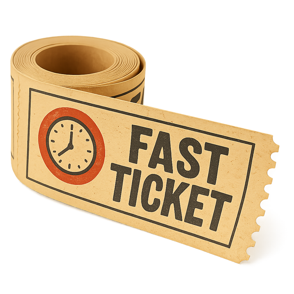 Fast Ticket for MasterPiece Fedora Hats