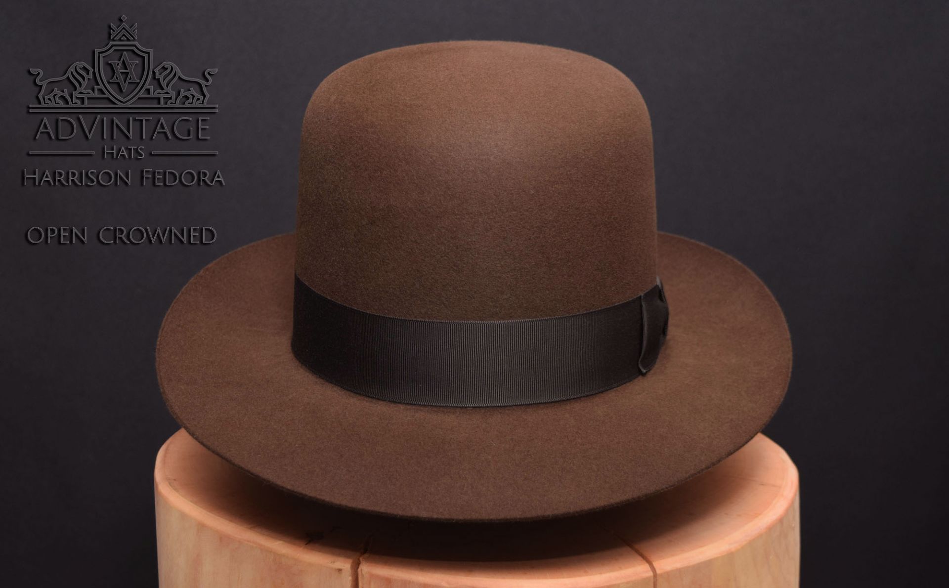 Harrison Fedora Indiana Jones Hat No. III - 100% Rabbit fur felt colour ...